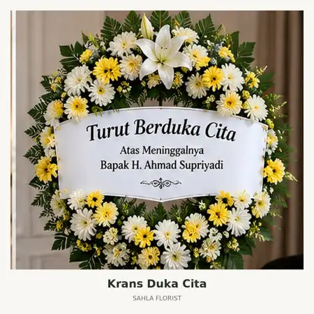Krans Bunga Duka Padalarang
